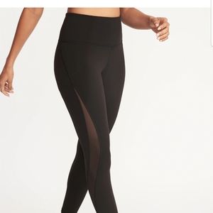 Old Navy Side Mesh Leggings
